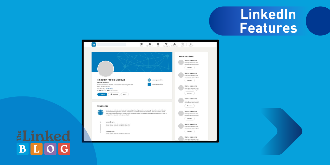 LinkedIn Features Profile Optimisation Cover
