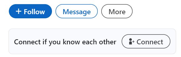 What is the difference between "follow" and "connect" on LinkedIn